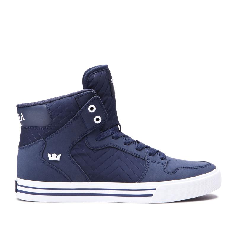 Zapatillas Altas Supra Argentina Hombre - VAIDER Azul Marino (JPAXB-2513)